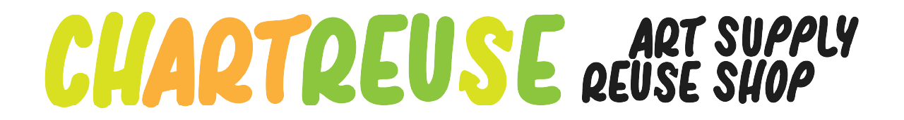 Chartreuse Art Supply Reuse Shop Logo
